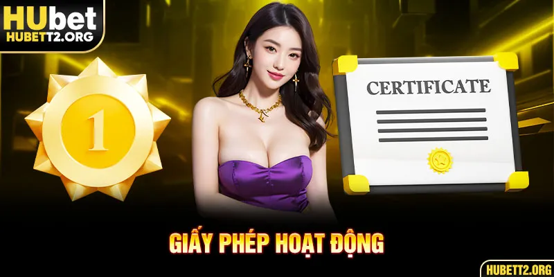 Giấy phép hoạt động cam kết về chất lượng, uy tín của nền tảng Giấy phép hoạt động cam kết về chất lượng, uy tín của nền tảng
